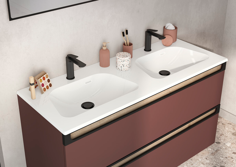 plan double vasque 