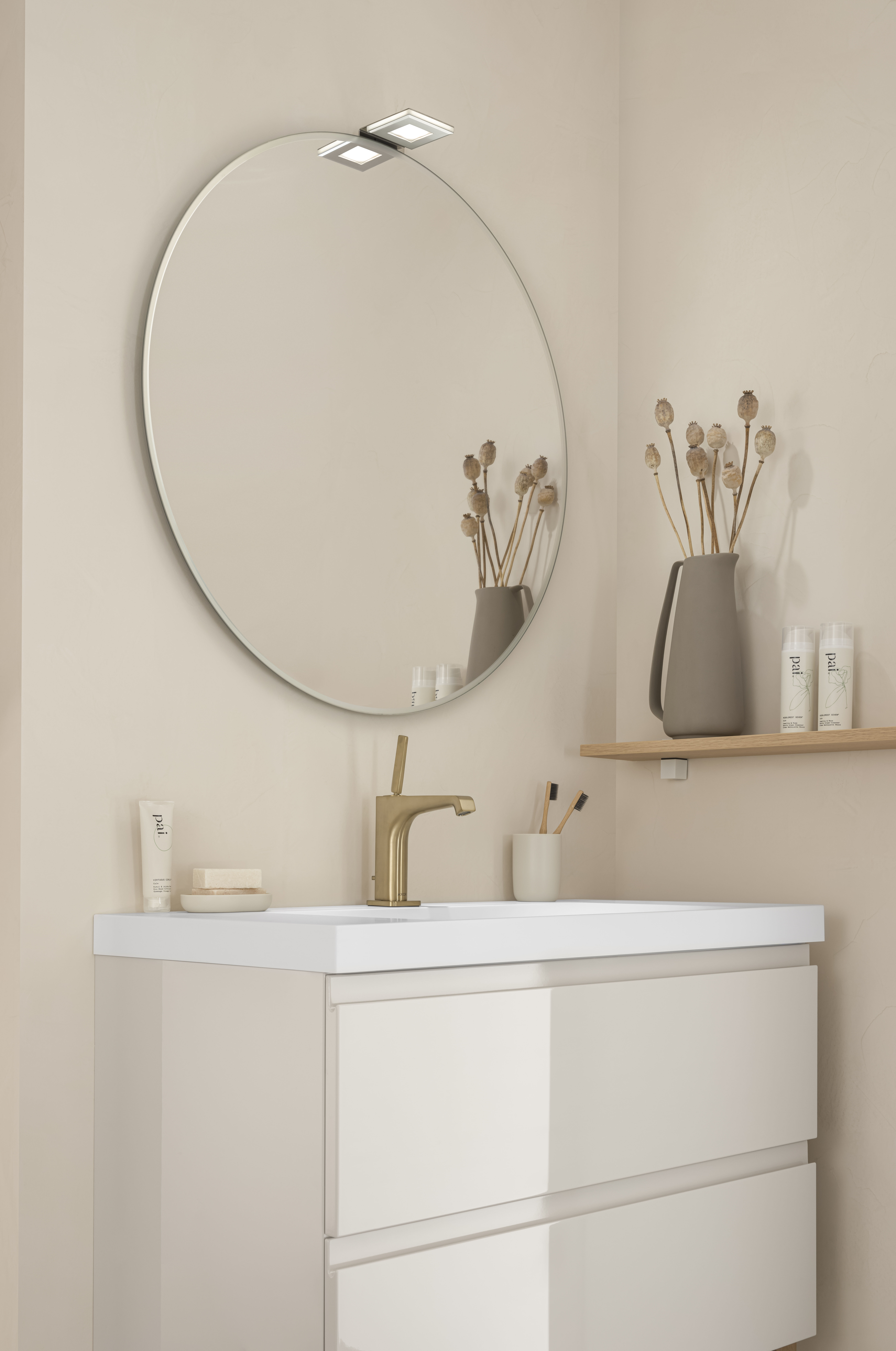 Miroir rond Delpha