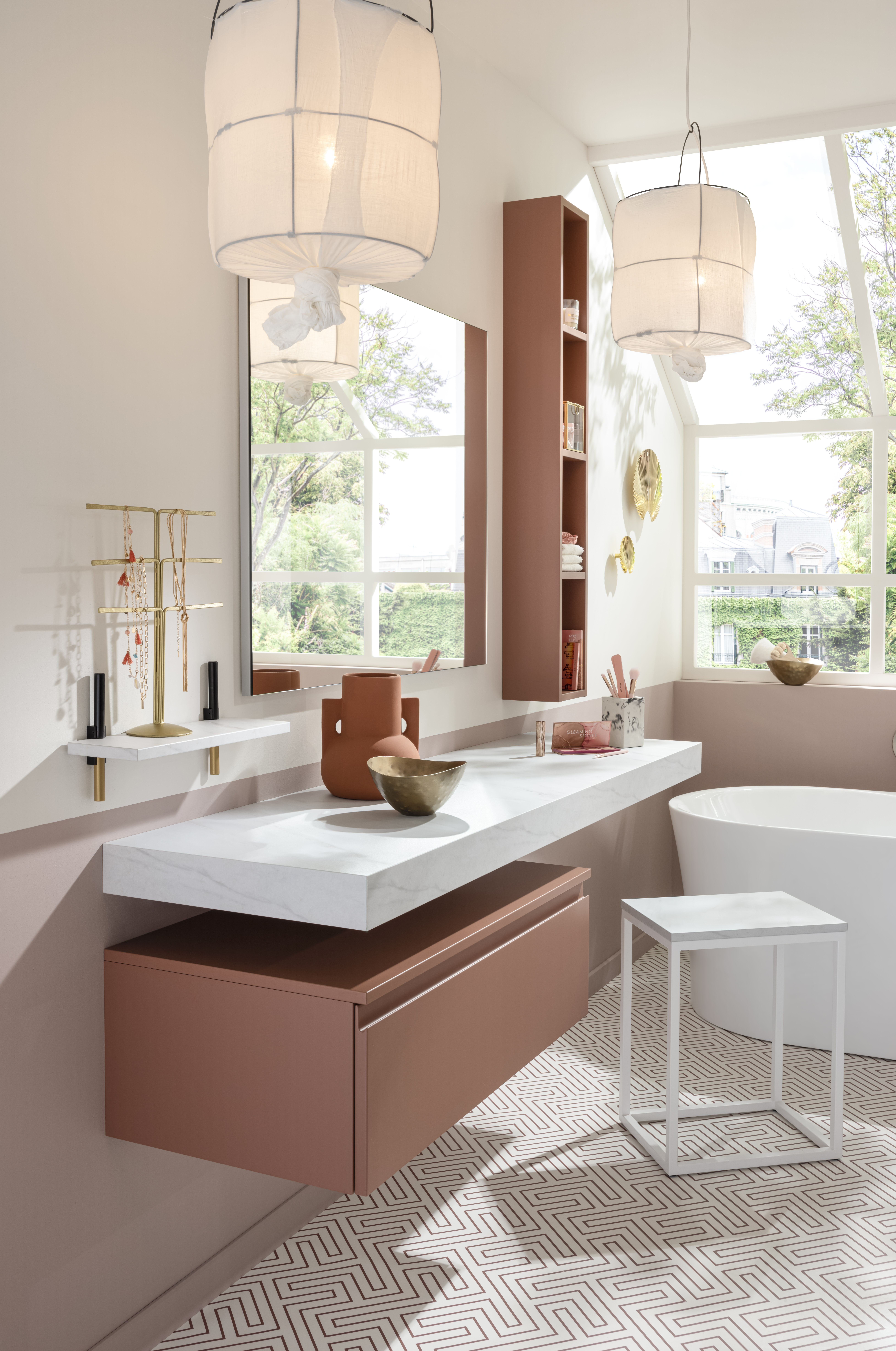 Miroir coiffeuse Delpha