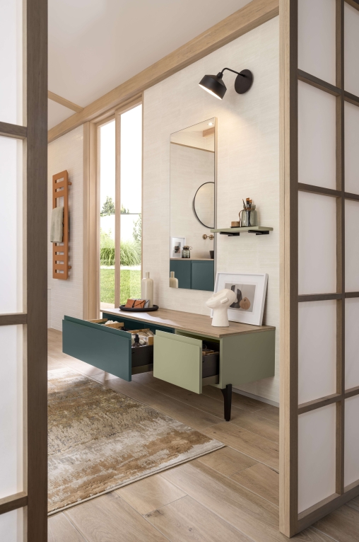 commode ouverte
