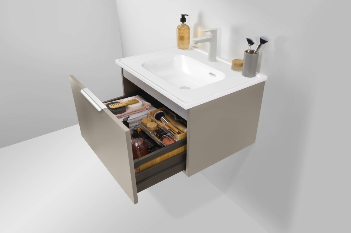 meuble bas ouvert