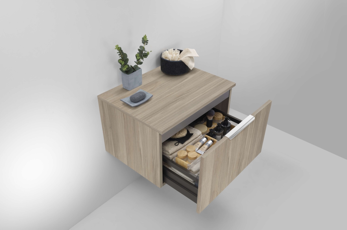 meuble bas ouvert